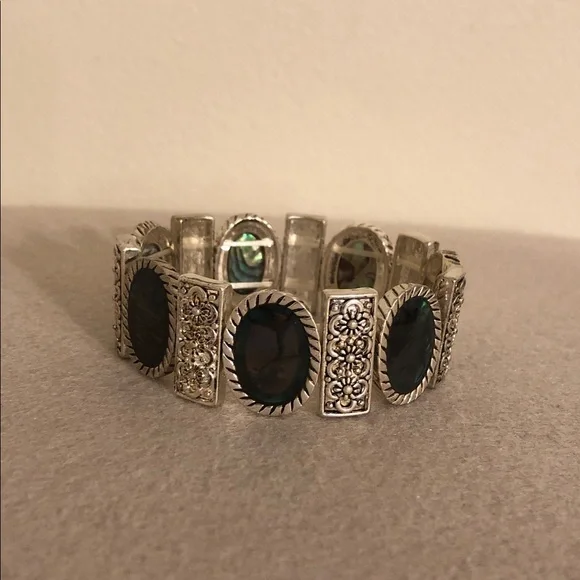 Women’s Bracelet 2005 Carol collection | emerald green - Picture 4 of 5